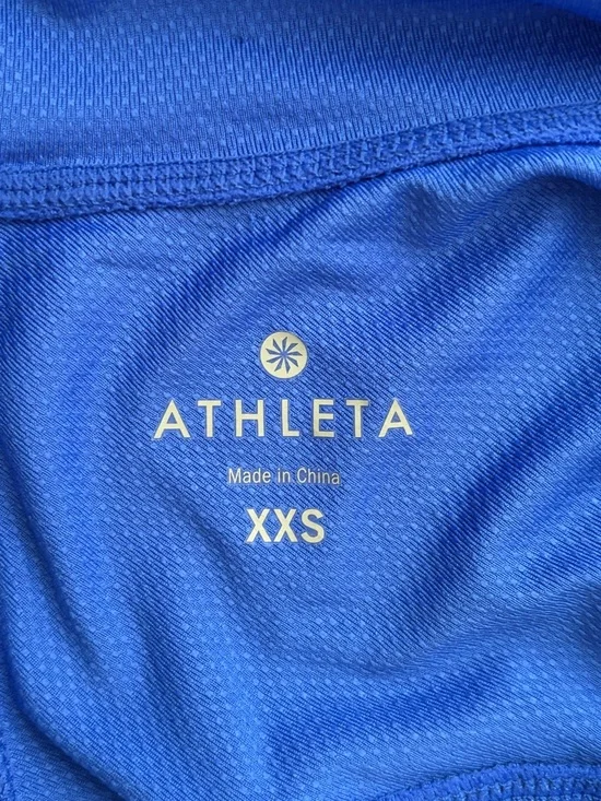 Athleta Wick-It Wader Hooded Swim Cover-up Dress in Cobat Blue - Picture 5 of 7